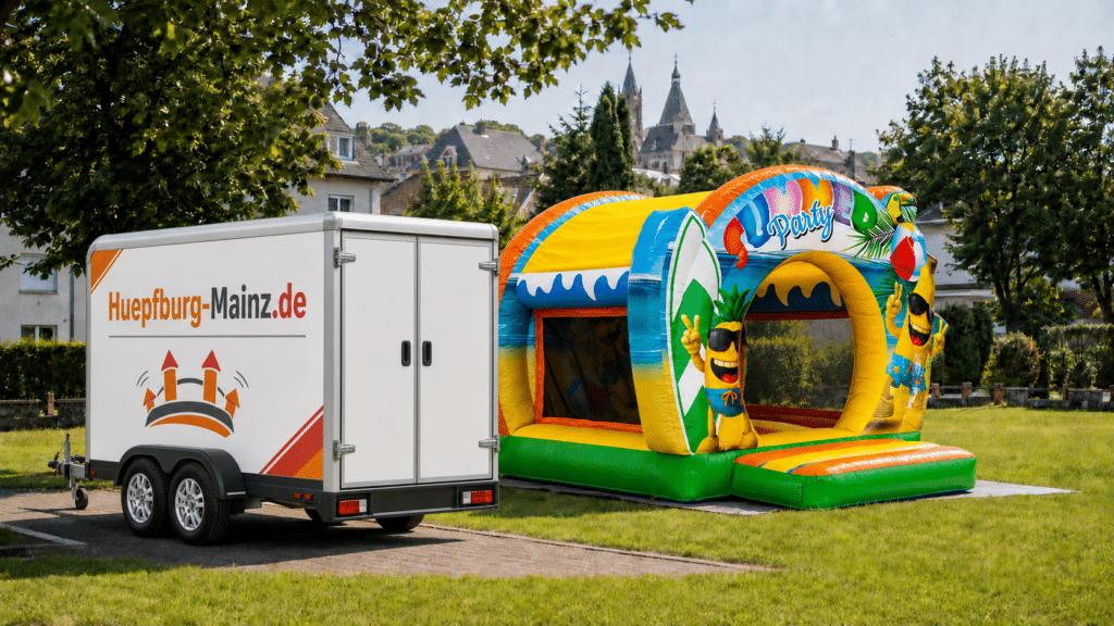 Hüpfburg Mainz Lieferung
