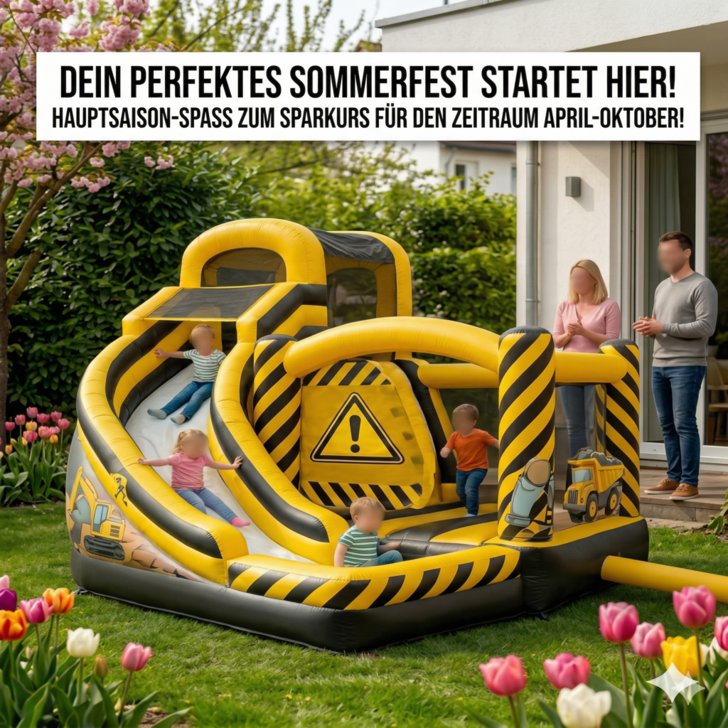 Hüpfburg Mainz Saisonstart